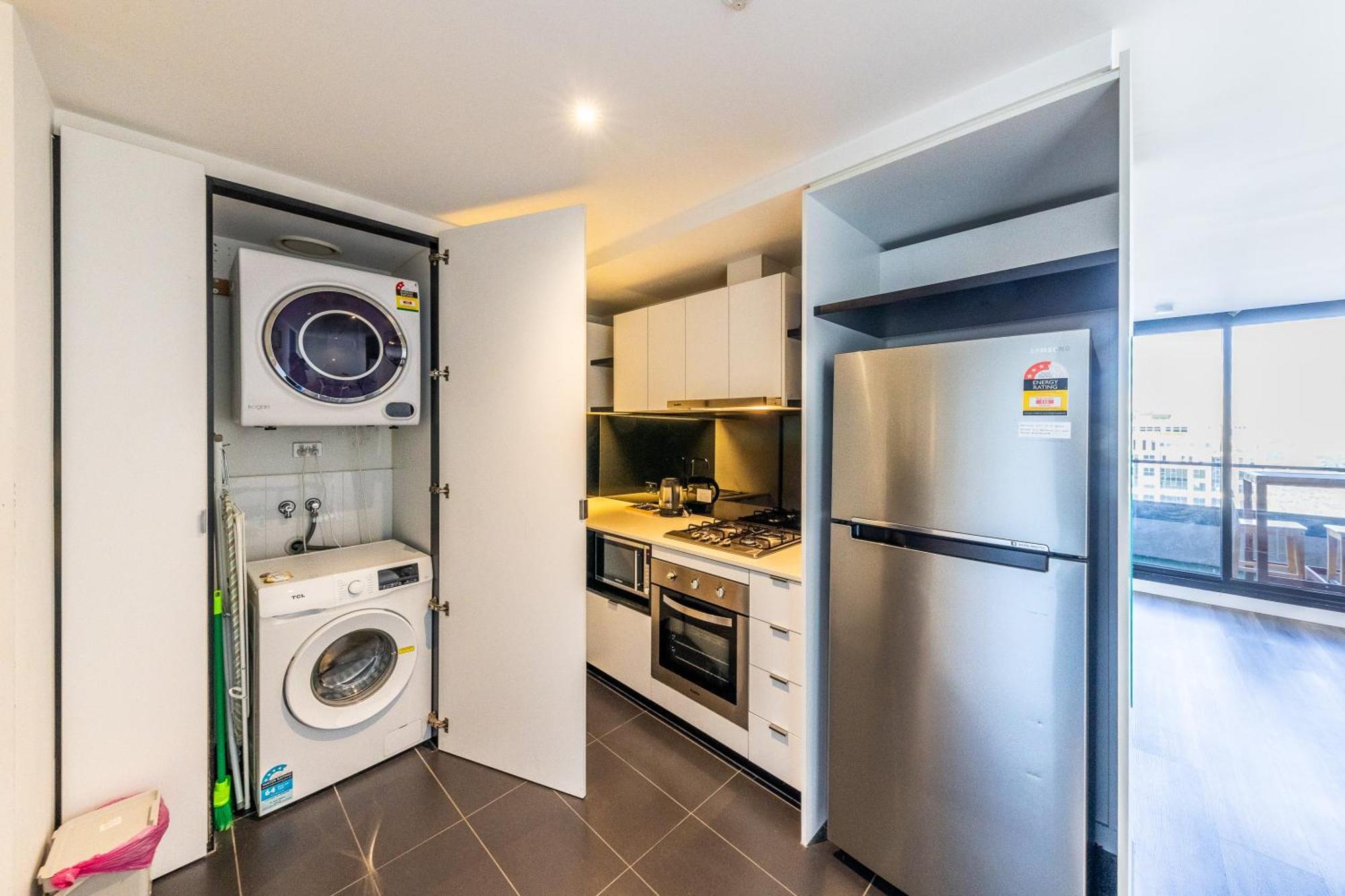 Aura2107, 2 Bedroom Apartment With Balcony, Stunning Yarra River And City Views 墨尔本 外观 照片
